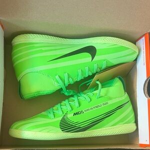 Nike Neon Green Indoor Soccer Shoes